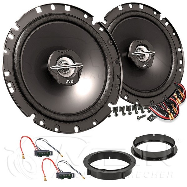 JVC Lautsprecher FüR VW T5 Caravelle 2003-2009 Heck Hinten 2-Wege 300W 165 #Akpj-image