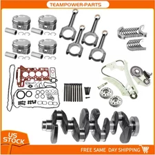 Engine Rebuild Kit Timing Chain Kit Crankshaft 11217640165 For BMW N20 B20 2.0L