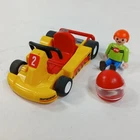 Vintage Playmobil Go-Cart Racer Kart Racing 1998 Geobra