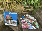 playmobil vintage empty box potter's house and bulk hospital toy old
