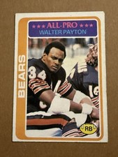 1978 Topps #200 Walter Payton Chicago Bears EX NFL Football HOF Superstar Card