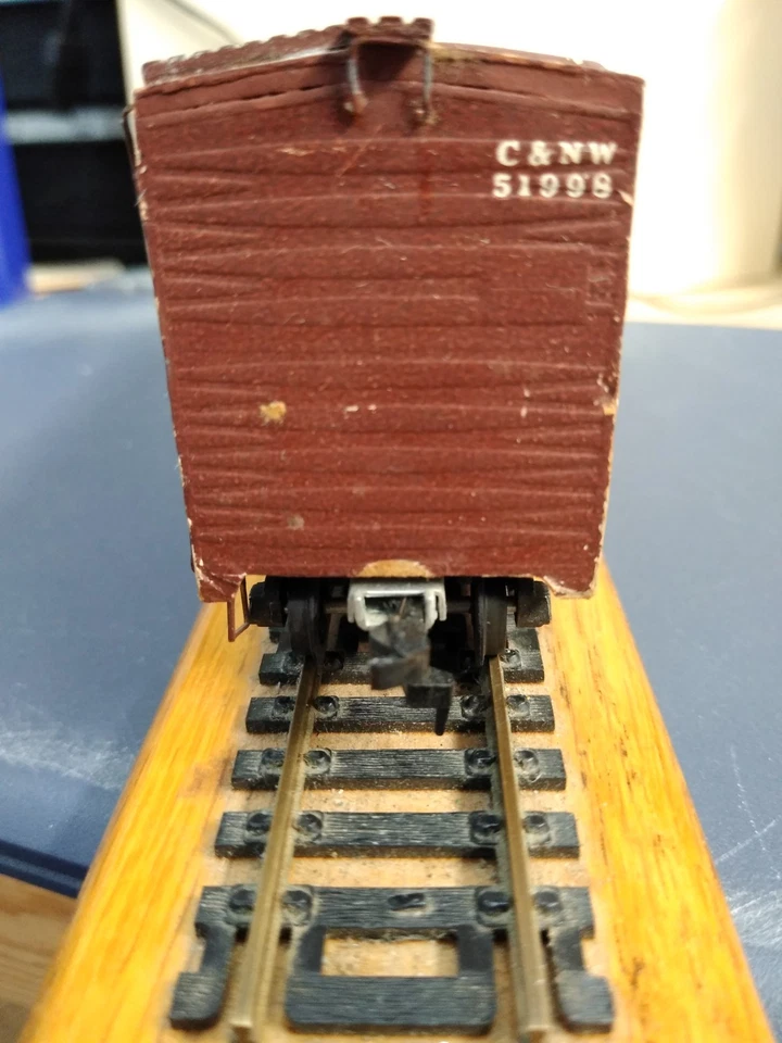 C&NW/Chicago&North Western 50' Boxcar HO Scale Hornhook Couplers Car #51998 N/B - Image 4 of 4