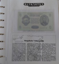Banknoten der welt - Mongolei  3 Tugrik 1955 - Banknoten aus aller welt