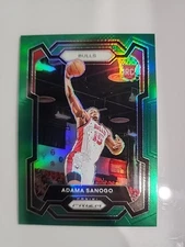 2023-24 Panini Prizm - Adama Sanogo #286 Green Prizm (RC)