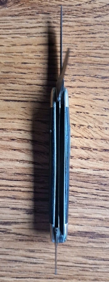 Navaja de bolsillo vintage Case Test XX 1920-1940 3 hojas hueso jigged Foto 3 de 4