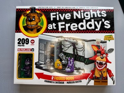 Mcfarlane Five Nights at Freddy s  PARTS and SERVICE # 12697 Construction NIB