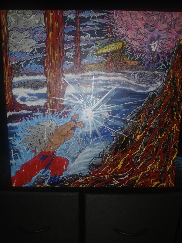 This painting is called krillan's revenge , Never seen before