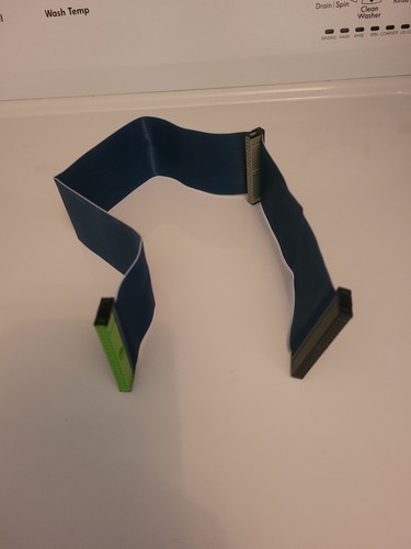 Cable de cinta de accionamiento IDE doble de 18 pulgadas de 40 pines  - Imagen 1 de 4