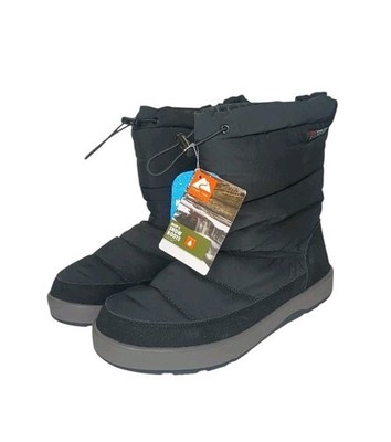 MEN\'S SIZE 12 OZARK TRAIL INSULATED WATER RESISTANT LEATHER SNOW BOOTS NWT Ozark Trail Snow Boots Size 12 Brown Waterproof Thinsulate  main image 4