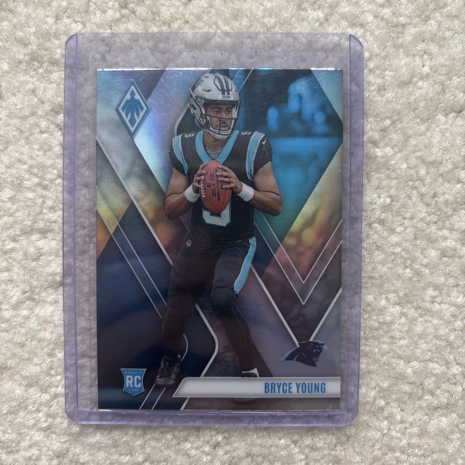 2023 Panini Phoenix Rookies  #101 Bryce Young (RC) Carolina Panthers Silver