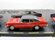 Modellino auto scala 1:18 chevrolet nova SS 350 GMP modellismo statico rare car