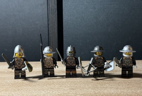LEGO 7187 Minifigures- Green Dragon Knight Horse LOT OF 5 - Picture 2 of 5