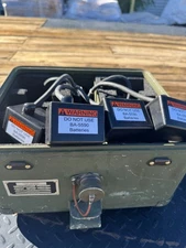 BREN- TRONICS USED BT-70464-1 LRAS3 DISMOUNT BATTERY BOX     NSN 6160-01-494-367