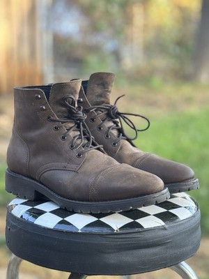 Men’s Size 12.5 Thursday Boot Co. Captain StormKing Lug Sole Boots Tobacco Brown Men main image 4