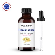 Frankincense Essential Oil 1 Fl Oz Majestic Pure Glass Dropper Natural Oils