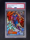 2023-24 Panini Donruss FIFA Lamine Yamal #7 RC Rookie Kaboom Case Hit SSP PSA 10