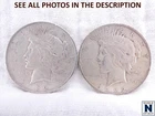 NobleSpirit (RB) Appealing 1922 P Peace Silver Dollar F x2
