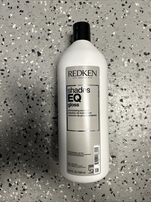 REDKEN Shades EQ Gloss Processing Solution Liter Authentic Fresh