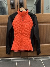 Avalanche Prime Jacket Women Medium Full Zip Lined Durable Water Repellant Coral