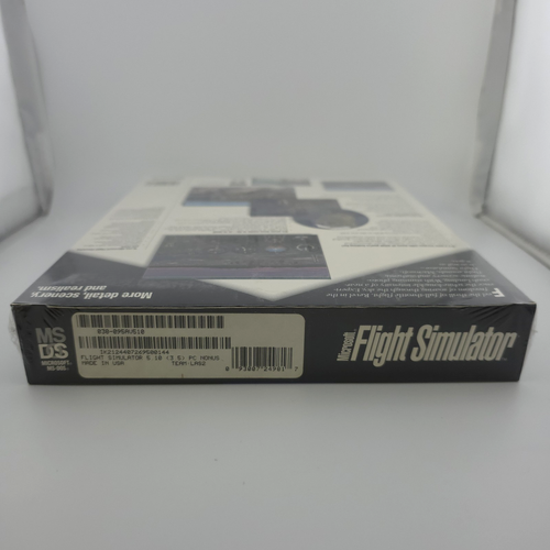 Microsoft Flight Simulator 5.1, 1995, Big Box, New & Sealed - Picture 7 of 8