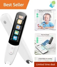 OCR Pen Scanner & Bluetooth Translator: Ideal for Dyslexia Reading Assistance