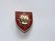 INSIGNE "6e/12e RC" RÉGIMENT DE CUIRASSIERS ARTHUS-BERTRAND ED° ATLAS