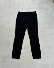 BYLT Pants Men’s 32x30 Black Stretch Chino Pant Tapered Fit Cotton Classic