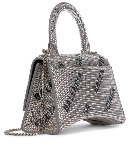Balenciaga Hourglass XS Embellished Crossbody Bag New With Tags - Picture 4 of 8