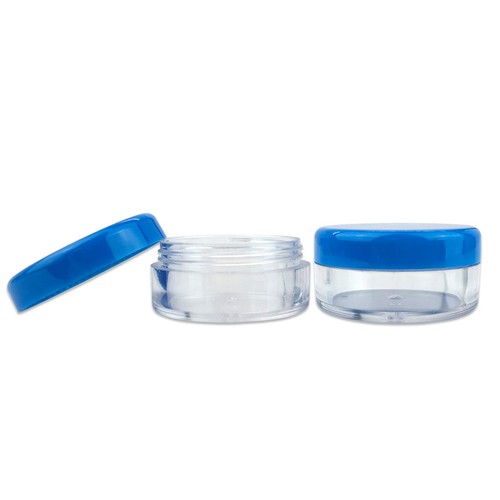 50 Pieces 5 Gram/5ML Plastic Makeup Cosmetic Lotion Cream Sample Jar Containers - Picture 3 of 6