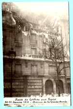 FRANCE GOTHAS OUR PARIS RAID VINTAGE PHOTO PC...