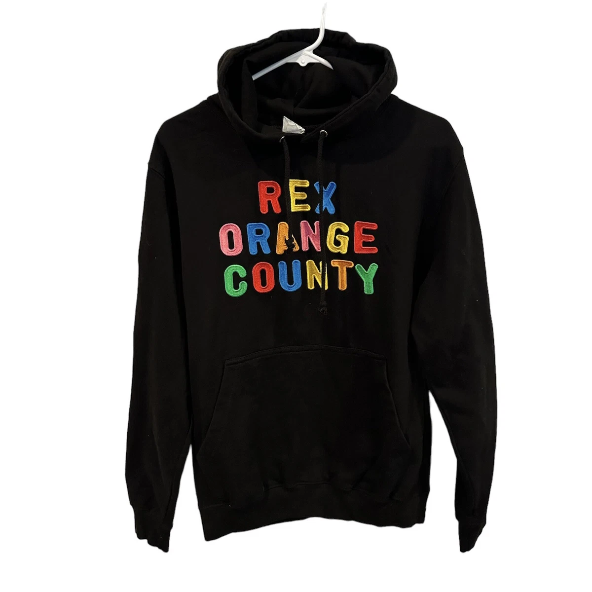 Golf Wang Rex Orange County black embroidered Hoodie small 189