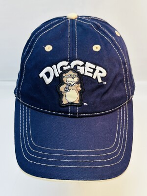Digger NASCAR on Fox Hat Cap Blue Chase Authentics Adjustable Strap Racing Mens
