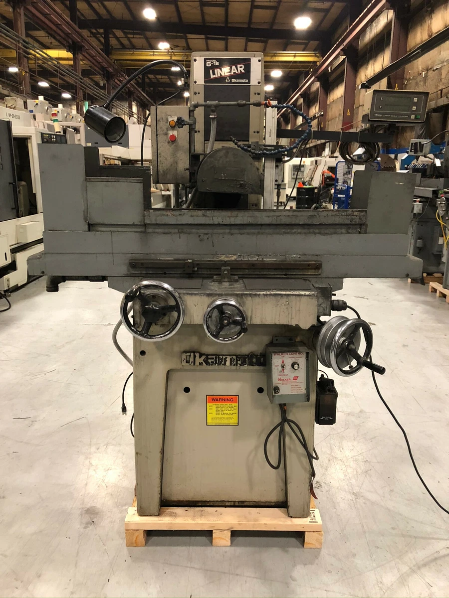 OKAMOTO LINEAR 618 MANUAL SURFACE GRINDER Corel Machinery, 56 OFF