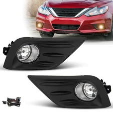Fog Lights Assembly for 2016-2018 Nissan Altima  Replacement with Switch&Wiring
