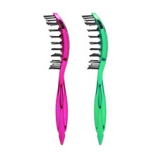 Hair Brush Small Curved Vent Comb Detangling Massage Hairbrush Ribs Comb For HAO