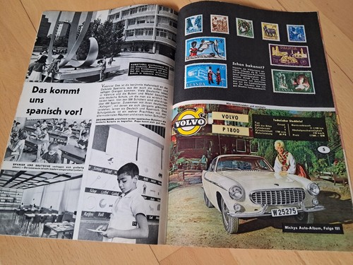 Micky Maus Nr.7 vom 16.2.1963 mit Sammelbild + MMK-Gutscheinsammelecke - Picture 2 of 4