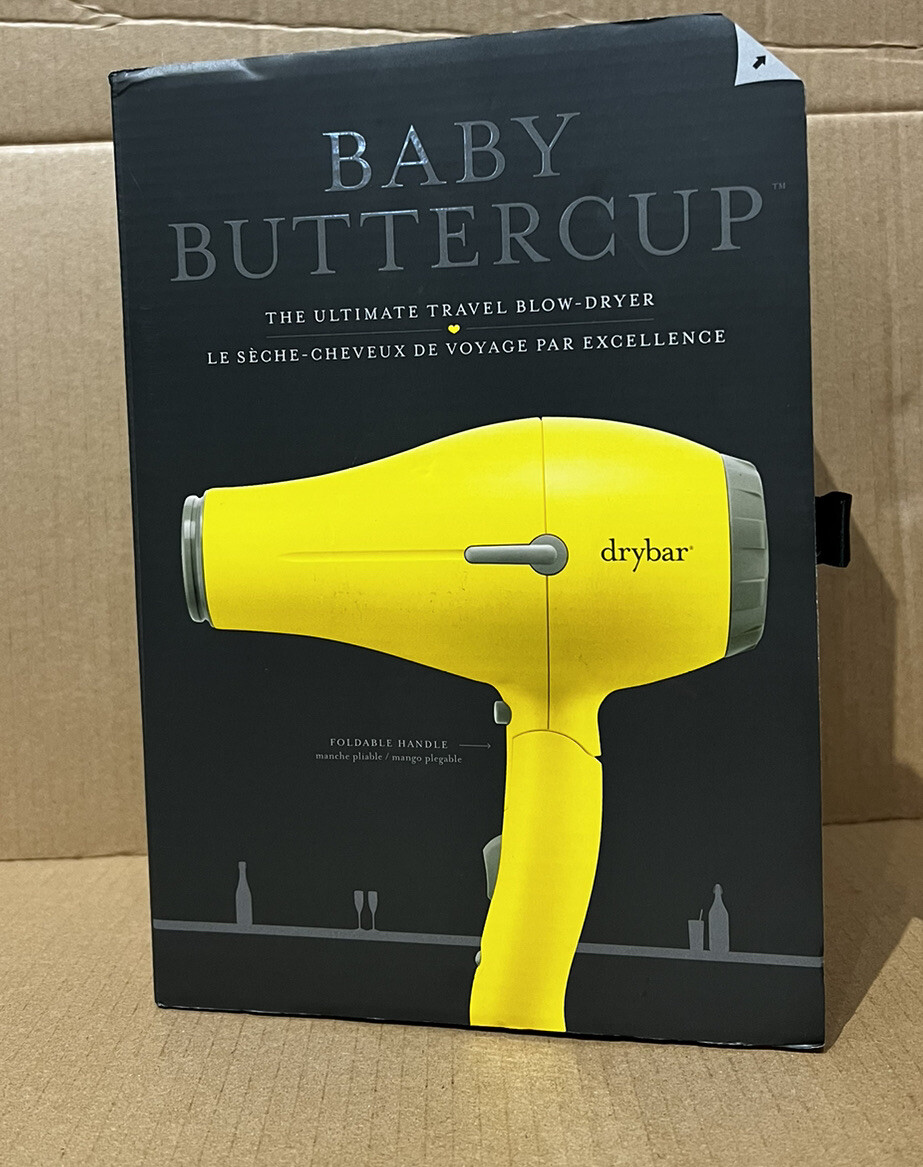 Drybar Baby Buttercup Travel Blow Dryer Hairdryer NIB