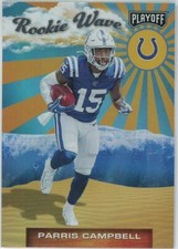 2020 Panini Playoff Parris Campbell Rookie Wave #15 Insert Indianapolis Colts