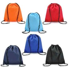 New Sport Swimming Laundry Drawstring PE Bag GYM School PE Kids Rucksack