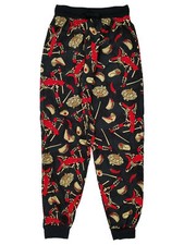 Deadpool Mens Gray Jogger Fit Sleep Lounge Pants Pajama Bottoms
