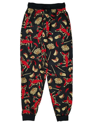 Deadpool Mens Gray Jogger Fit Sleep & Lounge Pants Pajama Bottoms