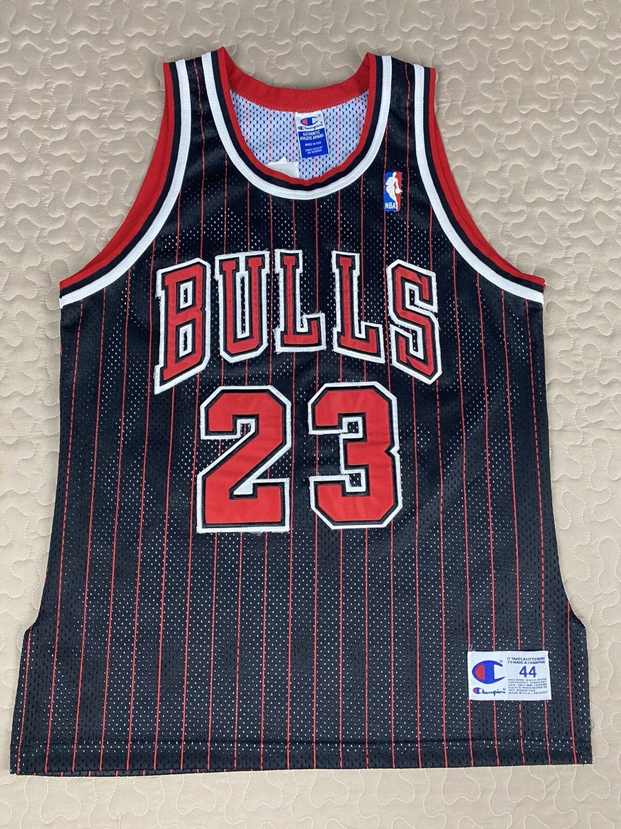 Michael jordan black pinstripe bulls jersey sale