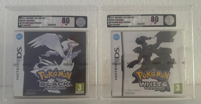 Nintendo DS Pokemon Black White VGA 80 Schwarz und Weiss