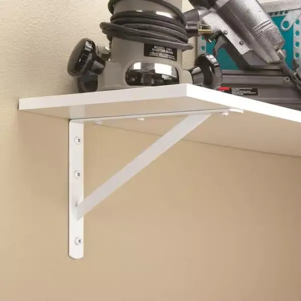 Heavy duty garage shelf cheap brackets