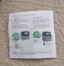 Rain Bird ST8-WIFI  WiFi Sprinkler Timer MANUAL ONLY