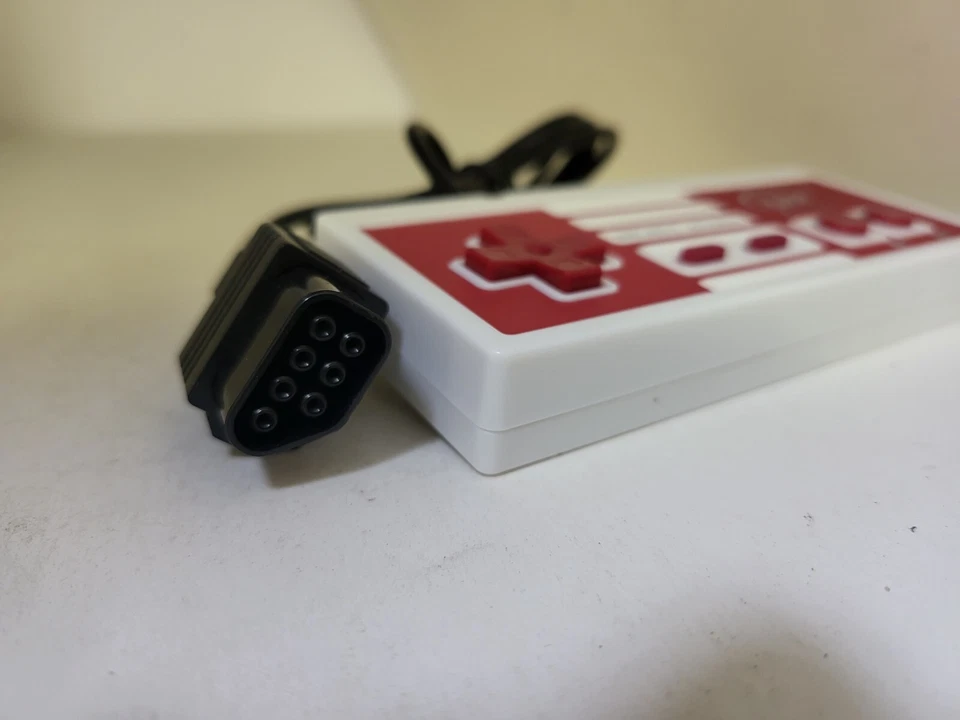 NEW Red & White Replacement Controller for Yobo FC NES Console #R28 - Image 2 of 4