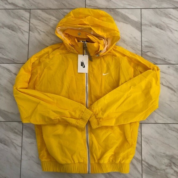 Nike Made in Italy Track Jacket Hooded Opti Yellow CT4585-731