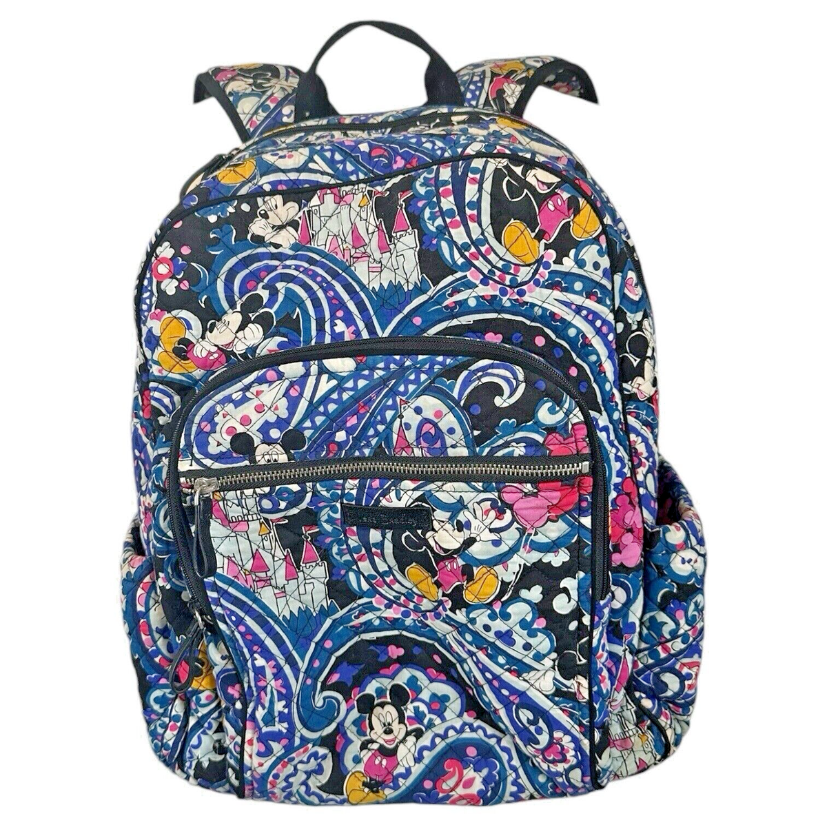 VERA BRADLEY DISNEY PARKS Backpack Mickey Whimsical Paisley