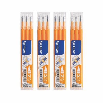 Pilot Frixion Ball Ersatzminen 0.7 apricot - 12er-Set