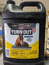 Durvet Turn Out Fly Spray Rapid Knockdown Sweat And Water Proof One Gallon